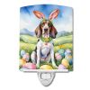 NEW American English Coonhound Easter Egg Hunt Ceramic Night Light Compact, UL-Certified, Ideal for Bedroom, Bathroom, Nursery, Hallway, Kitchen