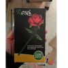 Rose Building Blocks Flower DIY Handmade Building Blocks Assembled; Roses Valentine's Day Mother's Day Gift To Girlfriend Friends Home Decoration; Flo