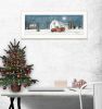 "Winter on The Farm" by Billy Jacobs, Ready to Hang Framed Print, White Frame