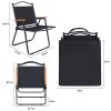 YSSOA Folding Camp Chair for Adults with Handle and Storage Bag, Large Size, 264lbs Load Bearing Collapsible Outdoor Furniture for Leisure, Beach