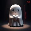 Cute Ghost Statue, Ghosts Small Scary Ghost Figurines, Halloween Home Decorations, Coffee Table Centerpieces Shelf