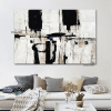Oil Painting Handmade Hand Painted Wall Art Mintura Modern Abstract Landscape Picture For Home Living Room hallway bedroom luxurious decorative painti