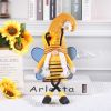 Spring Summer Sunflower Honey Bee Gnomes for Home Kitchen Decorations