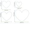 1pc Heart-Shaped Plush Rug - Soft and Fluffy Carpet for Living Room, Bedroom, and Sofa - Perfect Home and Room Decor