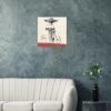 Chic and Mysterious Arthub Wood Print Wall Art Design By HadiArt