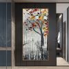 Handmade Thick Texture Landscape Oil Paintings On Canvas Wall Art Decoration Modern Abstract Picture For Home Living Room hallway bedroom luxurious de
