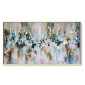 100% Hand Painted Oil Painting on Canvas new Handmade knife oil Painting Wall Art picture home decoration Living Room (size: 60X120cm)