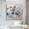 Handmade Oil Paintings Color Blocks On Canvas Wall Art Decoration Modern Abstract Painting Living Room Hallway Bedroom Decorative Painting