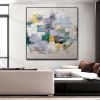 Handmade Oil Paintings Color Blocks On Canvas Wall Art Decoration Modern Abstract Painting Living Room Hallway Bedroom Decorative Painting